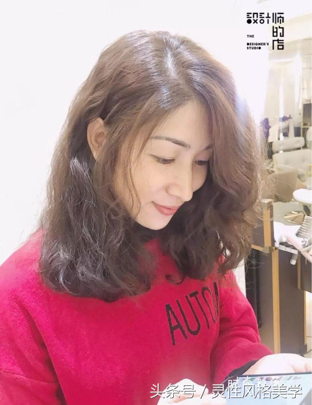 40-50岁洋气卷发懒人卷,2019懒人卷