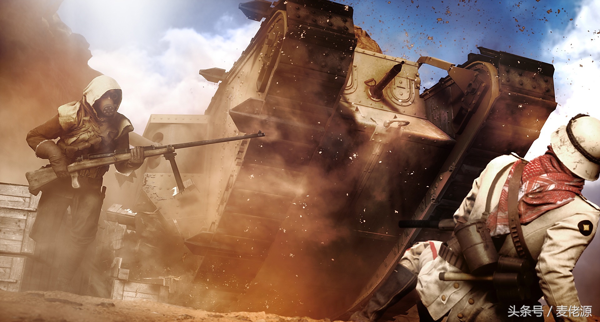 看到CF手游新出的120人战场，战地玩家笑了！