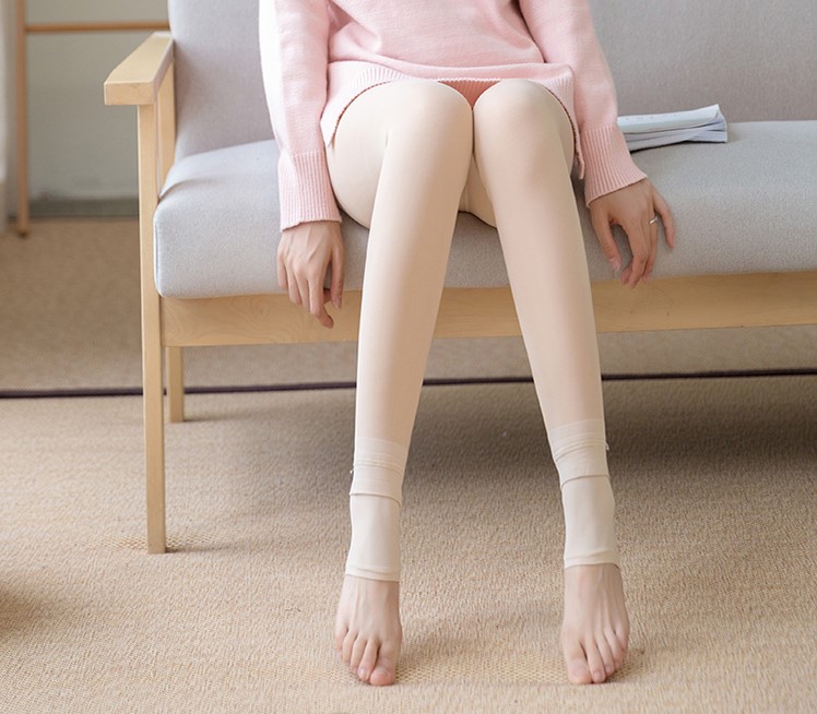 丝袜美腿塑形袜日系薄款,光腿神器和透肤美腿袜