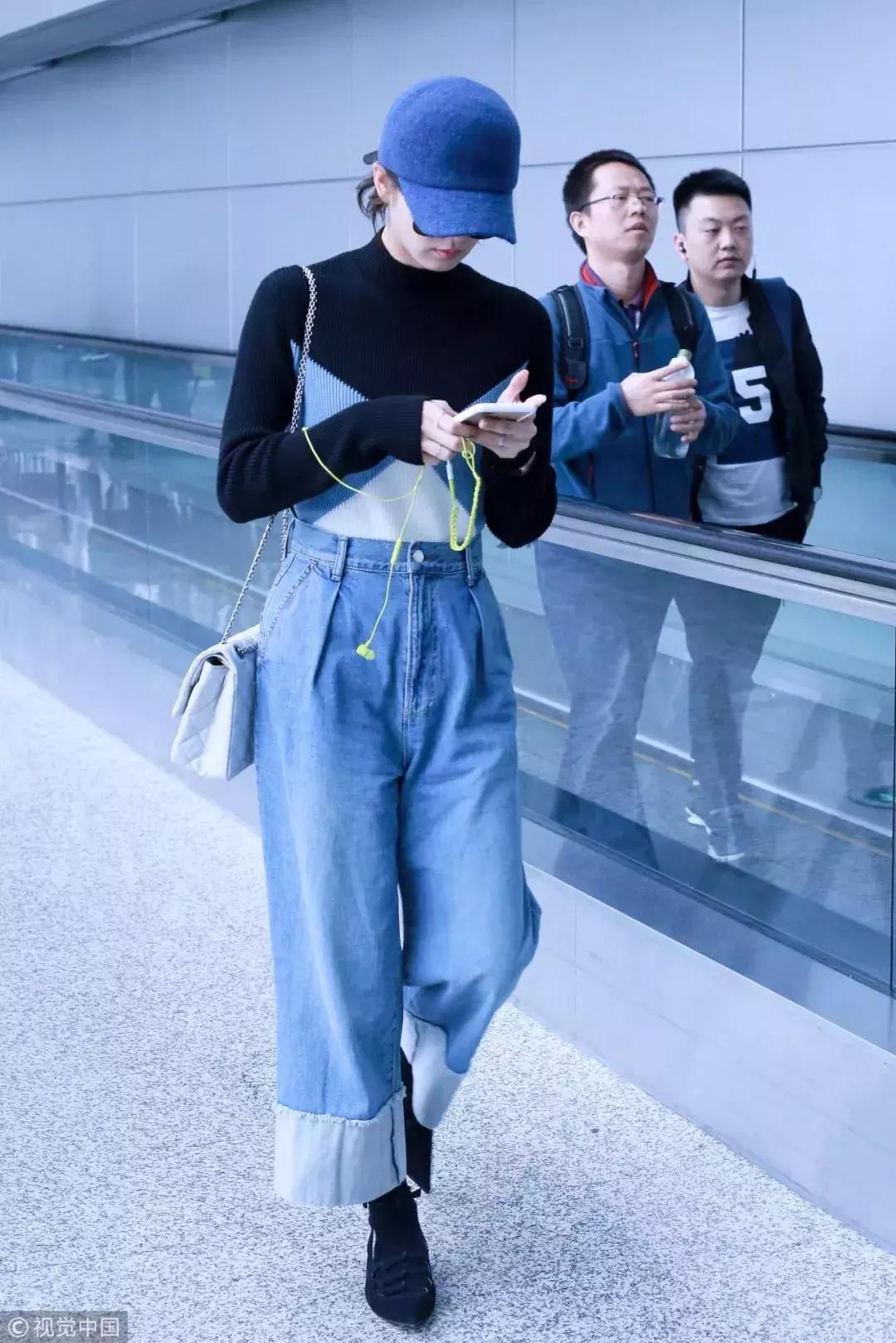 刘雯最美的十种穿搭,刘雯的随性穿搭