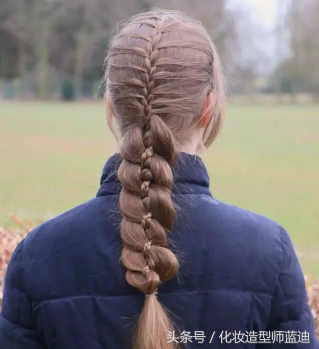 觉得直发好看,直发适合的编发