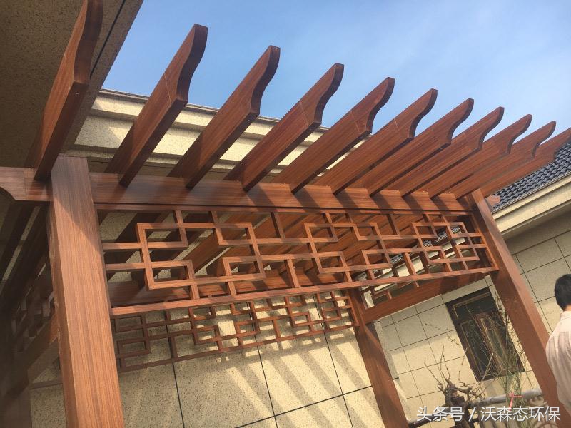 阳台多层花架轻奢风格,阳台精致葡萄架