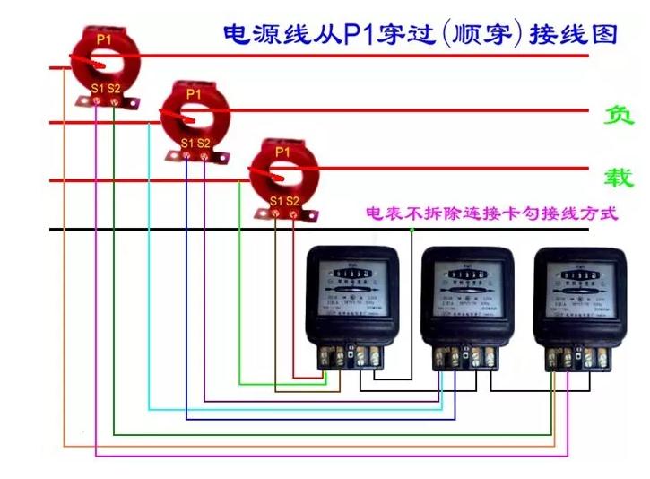 电能表接线图分享：看似复杂，其实很简单！