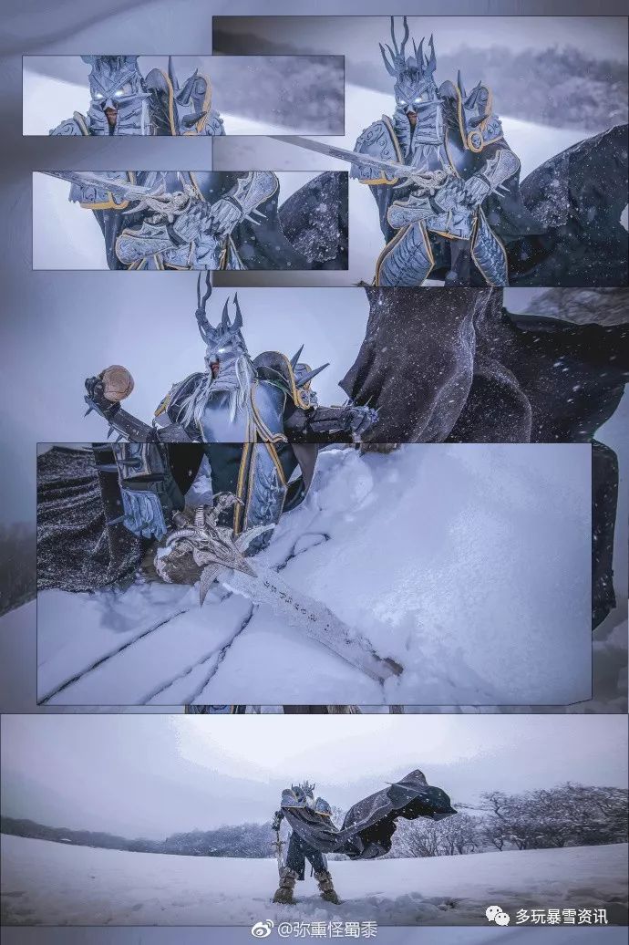 魔兽世界阿尔萨斯巫妖王动画,魔兽巫妖王cos