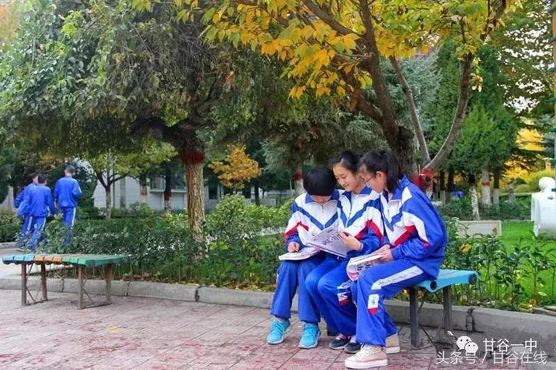 同学还记得当年的你吗,甘谷一中的校园