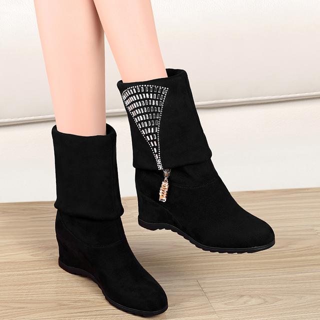 春款过膝长靴搭配,气质高级过膝长靴搭配