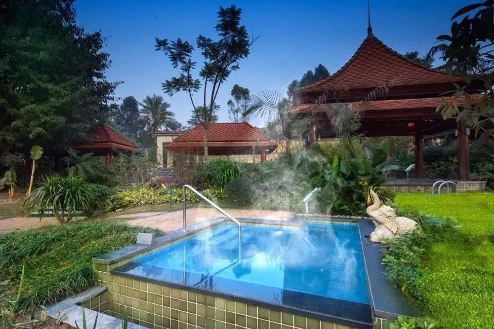 重庆统景温泉泡温泉来这里准没错,庆隆易汤南山温泉抖音团购