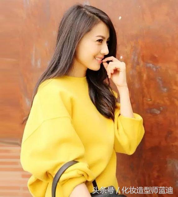 黄皮星人化妆,黄皮也能超显白发色