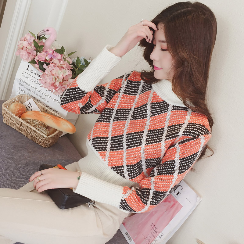 2018春季新款性感透视拼接网纱打底衫女雪纺小衫长袖一字露肩上衣