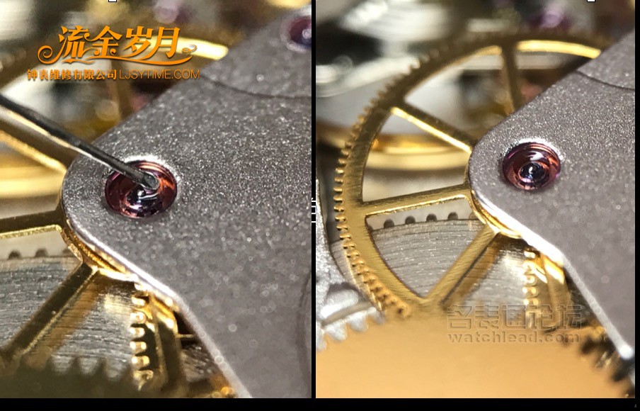 浪琴表如何保养和维修,修表教程浪琴八针月相