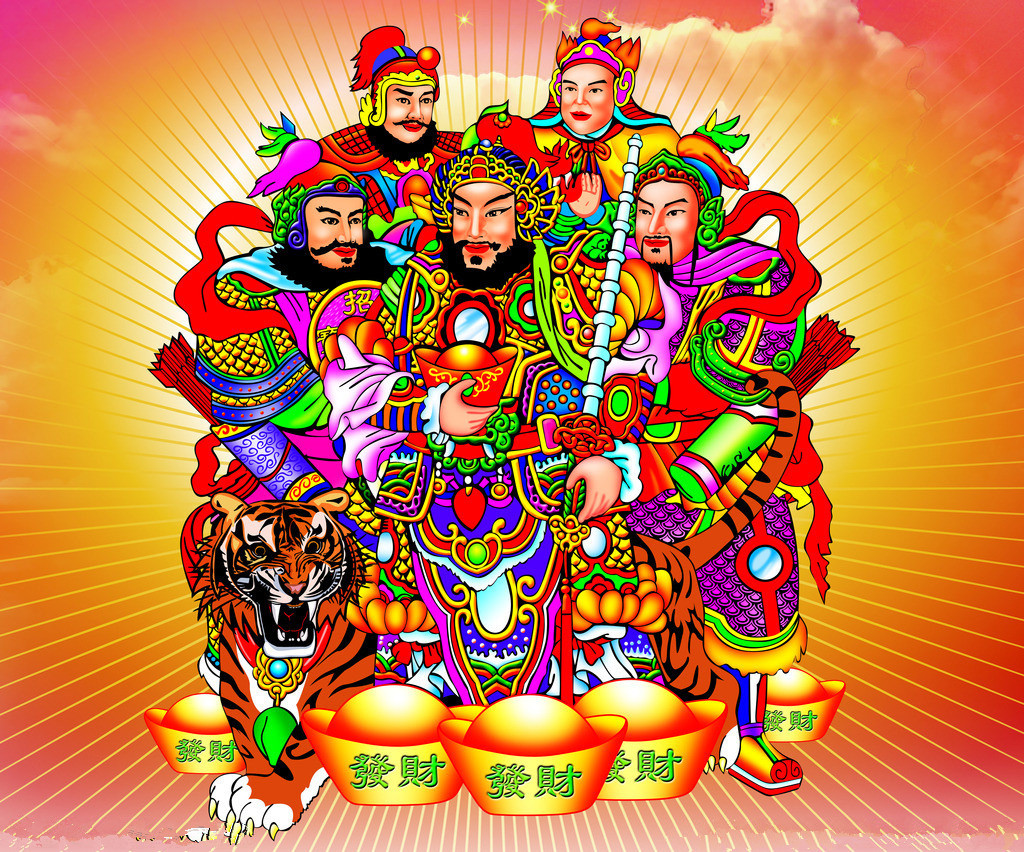 中国历史传说里的四个财神都有谁,我国传统文化中的财神到底有几位