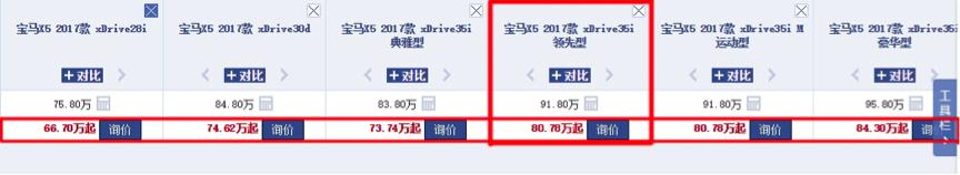 便宜的宝马x5车型报价,美版新款宝马x5价格