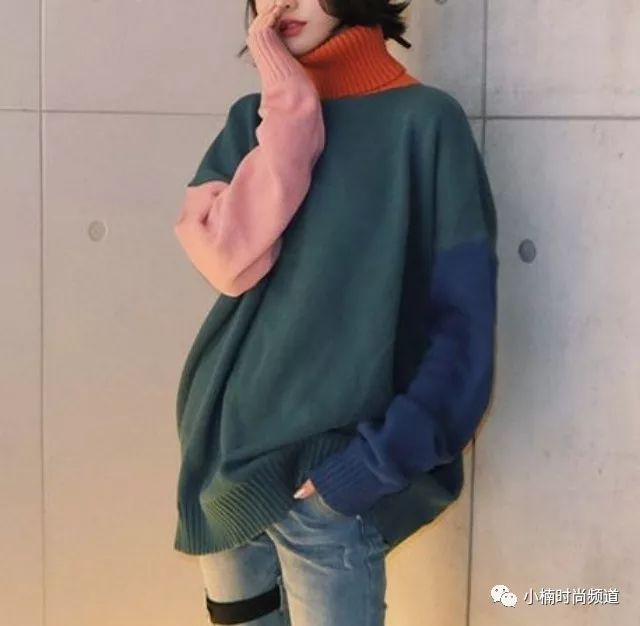 高领毛衣如何穿不难受,高领保暖毛衣宽松怎么搭配