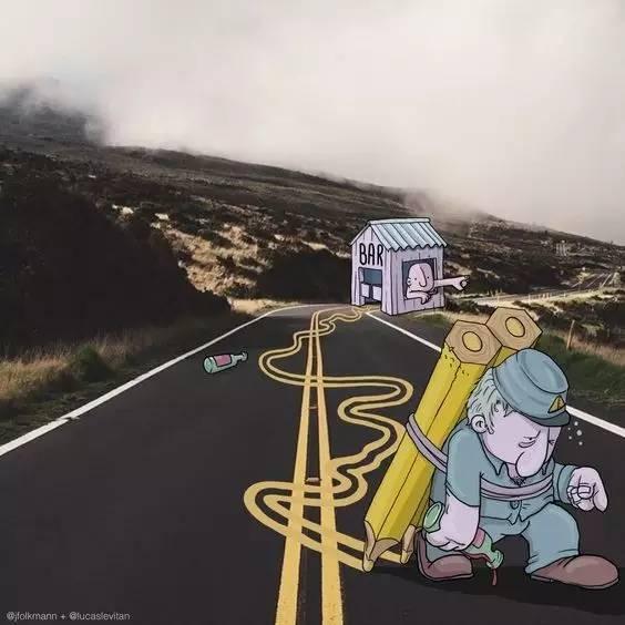 插图和摄影插画,插画风格摄影