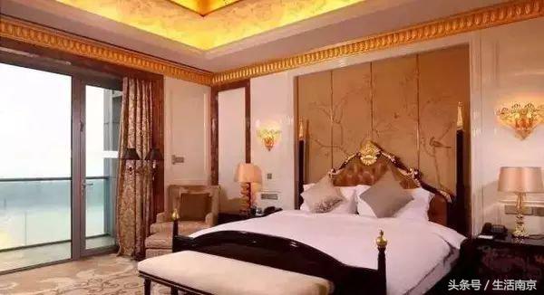 南京超豪华的五星级套房,南京卧室奢华高档