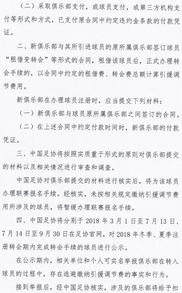 中国足协转会调节费新政解读,足协筹划各种新政引热议