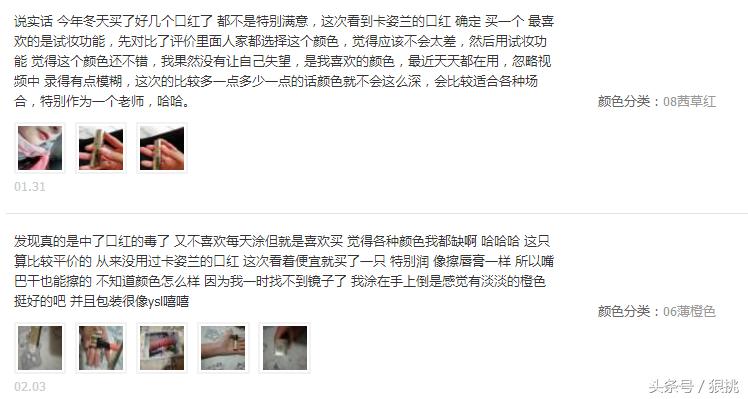 黄皮口红显气色平价,好气色的口红