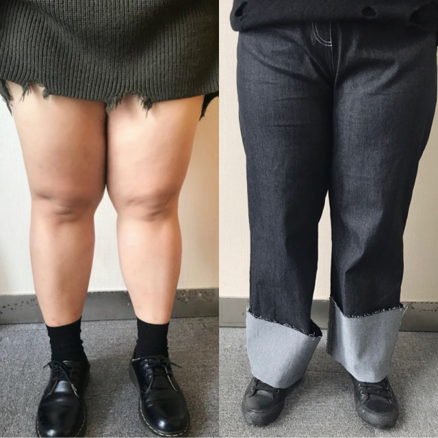 秋季120斤168显瘦裤子,显瘦裤子168身高140斤胖mm