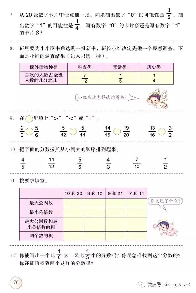 五年级下册数学人教版预习,寒假预习的资料