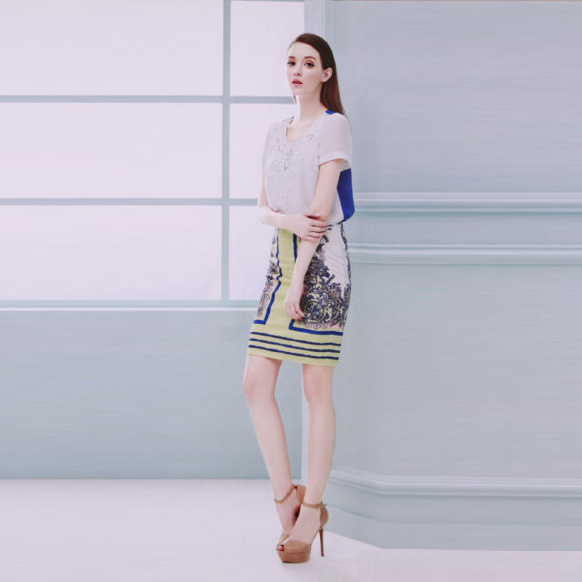 百搭一片式半身裙,百搭显瘦A字半身裙