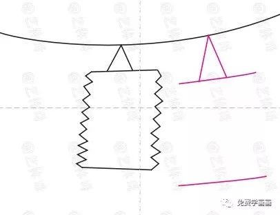 儿童画一年级简单,灯笼怎么画中国风简单又好看