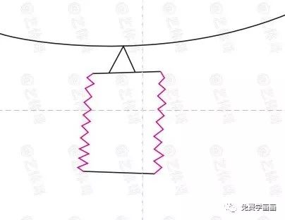 儿童画一年级简单,灯笼怎么画中国风简单又好看