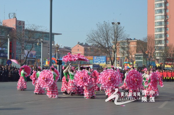 2019年太谷县元宵节民间社火展演,太谷县元宵社火展演