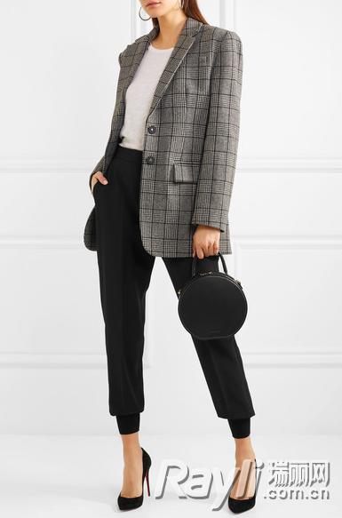 杨紫黑色阔腿牛仔裤,杨紫健身裤