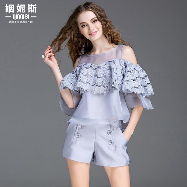 时尚慵懒感套装,胖美眉休闲减龄套装