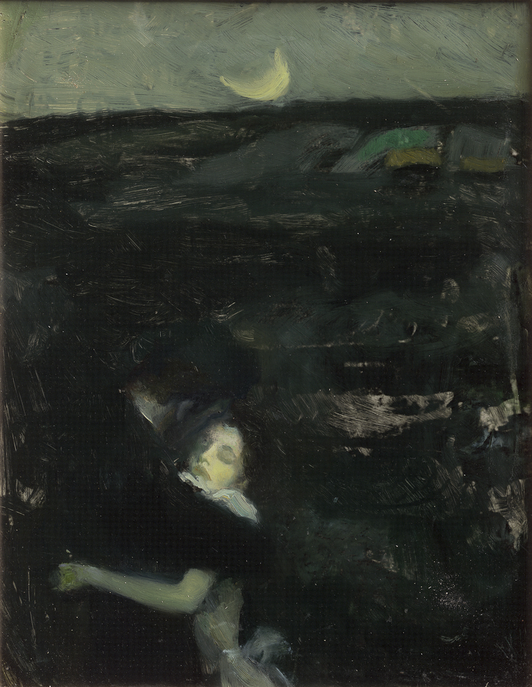 何多苓——连环画《带阁楼的房子》