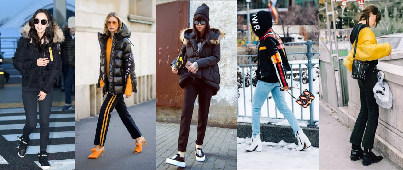 短款羽绒服的“时尚革命”，轻松告别“土肥圆”