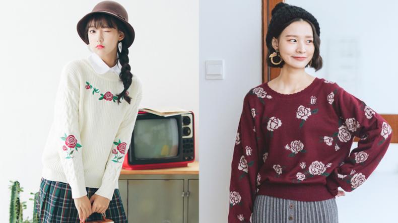 玫瑰花悄然绽放，爱意缠绕上身