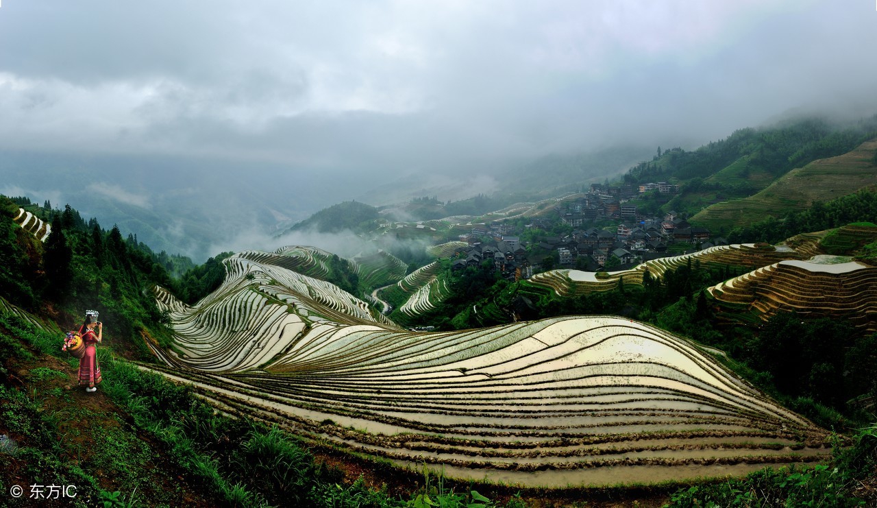 龙脊梯田是怎样形成的,龙脊梯田的美如何形容