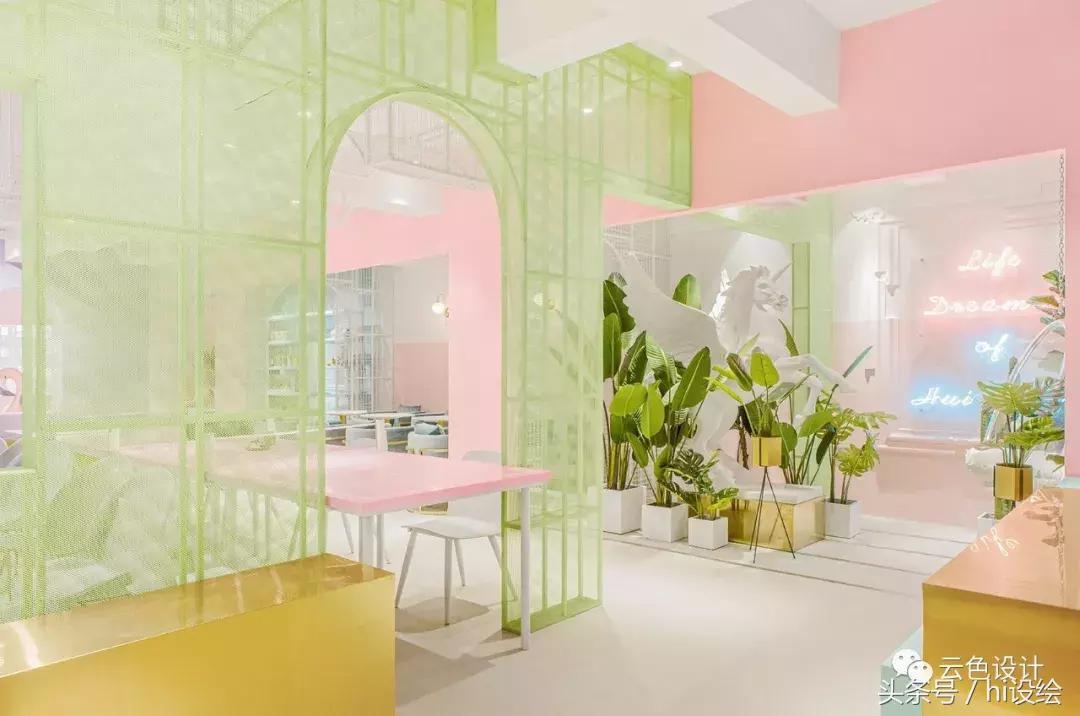 树林咖啡馆设计,梦幻咖啡馆设计图