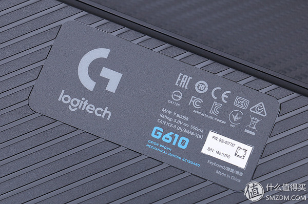 罗技鼠标老粉丝眼中的罗技G610OrionBrown背光机械游戏键盘
