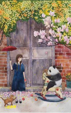 写满故事的明信片，你会寄给谁？（注意！一大波唯美手绘明信片来袭！）