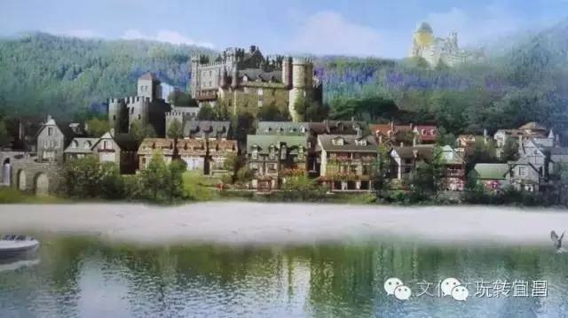 三峡小镇全景图,三峡童年小镇