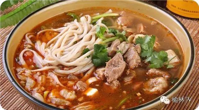 榆林味道,榆林味一绝擀面皮