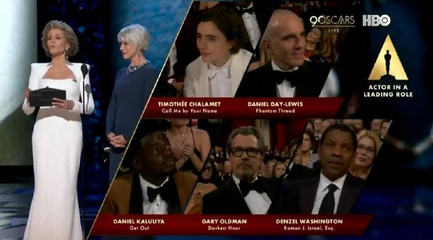 第90届奥斯卡获奖电影,第90届奥斯卡完整获奖名单