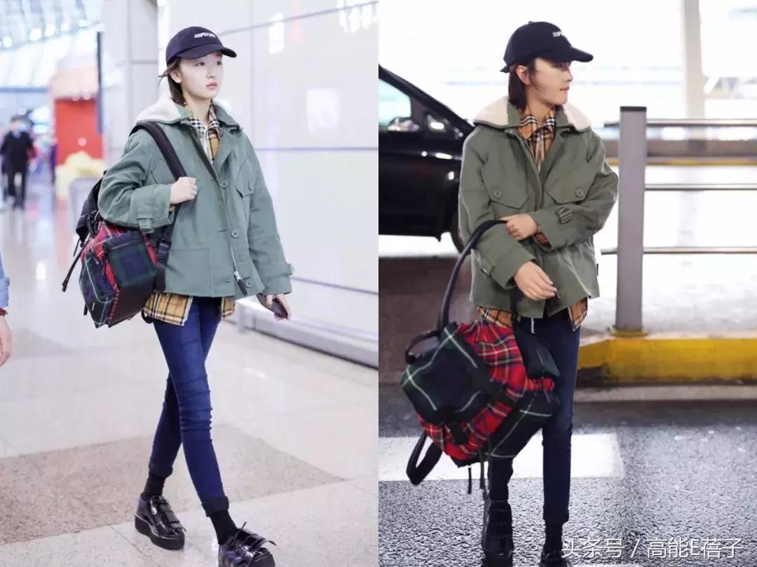 刘诗诗香奈儿包包同款,刘诗诗古力娜扎毛绒包