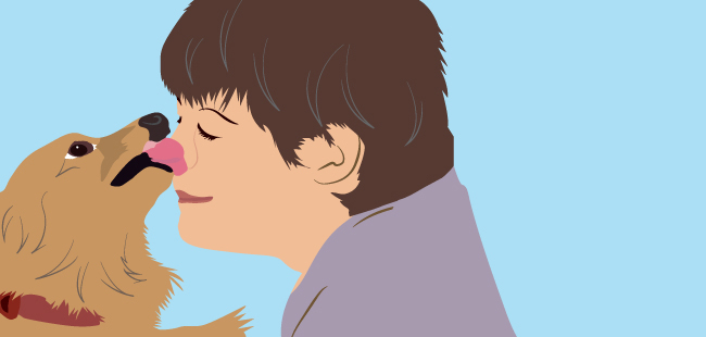 狗舔另外一只狗的嘴,被狗舔嘴有什么危害吗