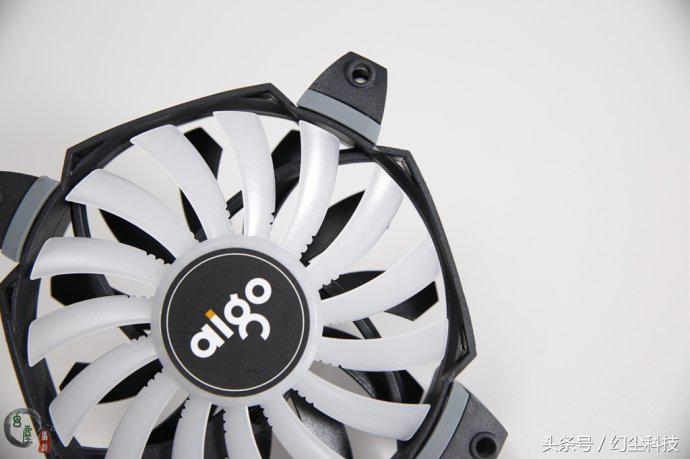 冰魄argb风扇,冰魄双光圈风扇