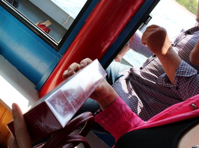 中朝边境美丽的风景,中朝边境桃花盛开的地方