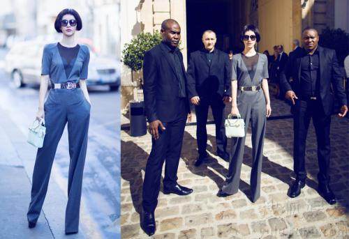 蹭时装周通稿,明星蹭秀时装周