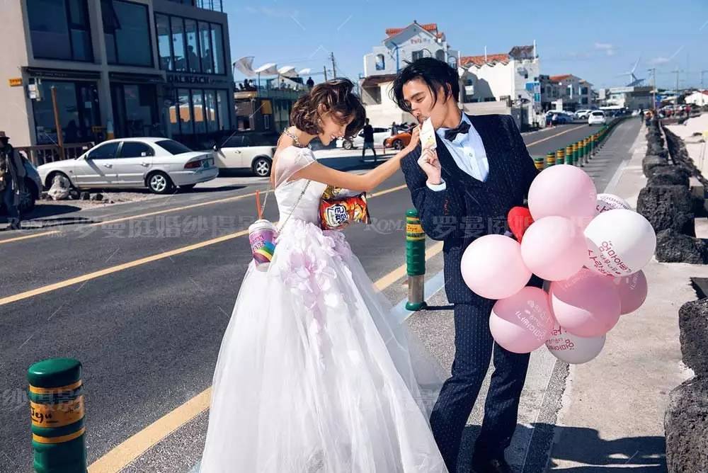 罗曼庭|“欢乐颂”女主角拍婚纱照，会是什么样子？