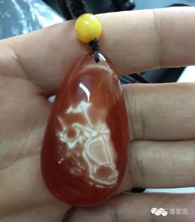 沁色蜜蜡怎么回血,怎么看回流蜜蜡