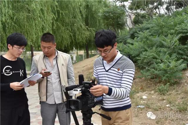 帅哥美女云集，定州论坛微电影开拍啦！