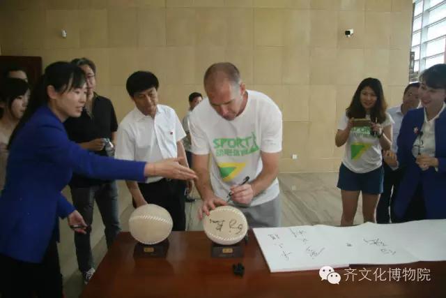 参观临淄区足球博物馆,临淄区足球文化