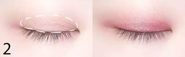 化妆眼影眼线睫毛膏的顺序,化妆眼睛先铺一层橘色眼影