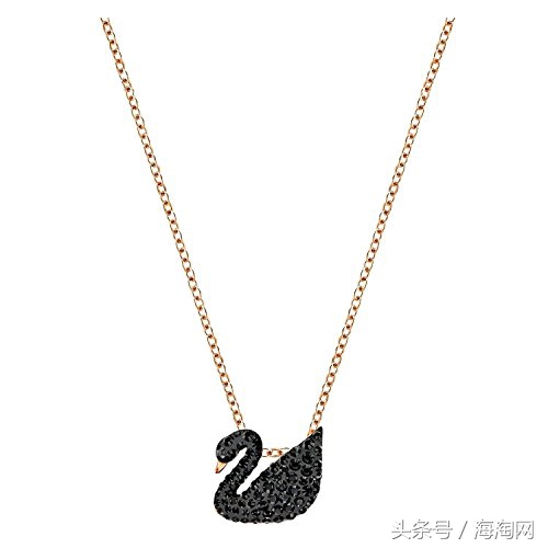 Prime会员折后低至¥413.1包邮SWAROVSKI施华洛世奇黑色小天鹅/